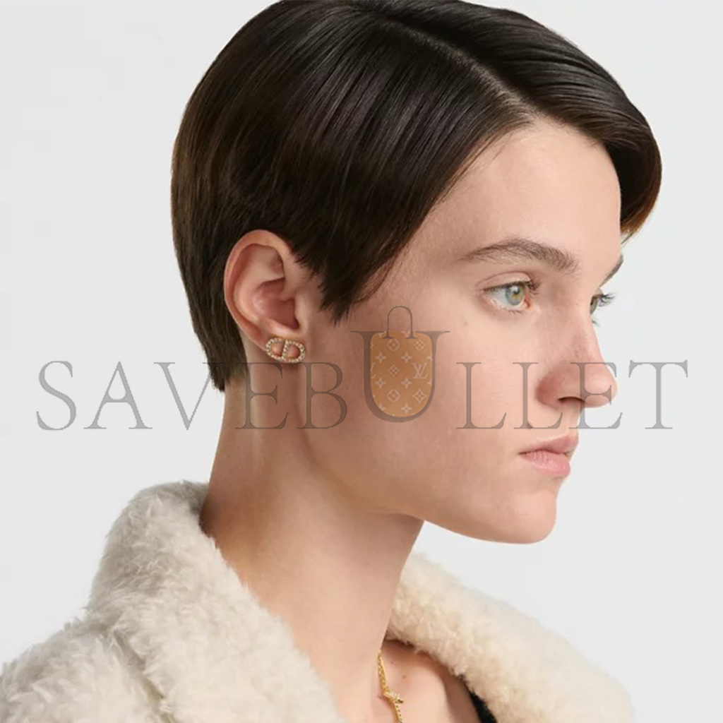 D*or petit cd stud earrings e1742ptccy_d301